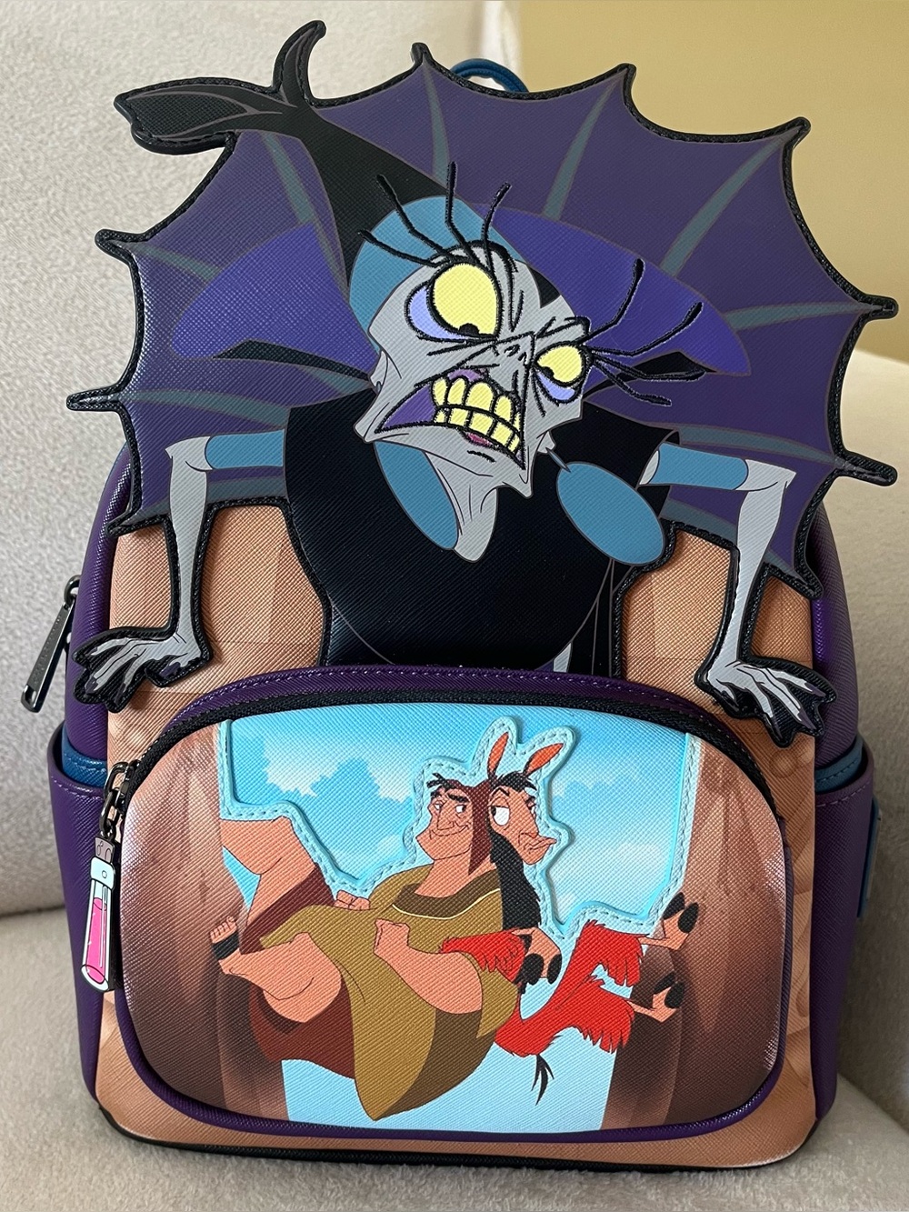 Loungefly Emperors New Groove Backpack Y2K